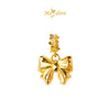 MASDORA 916 Gold Pendant Loket Emas ~ HG Diamond Carved Bow (EMAS 916/22K)
