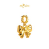 MASDORA 916 Gold Pendant Loket Emas ~ HG Diamond Carved Bow (EMAS 916/22K)