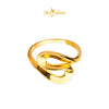 MASDORA 916 Gold Ring Rings Cincin Emas ~ Chunky Charming Sway (EMAS 916/22K)