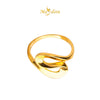 MASDORA 916 Gold Ring Rings Cincin Emas ~ Chunky Charming Sway (EMAS 916/22K)
