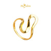 MASDORA 916 Gold Ring Rings Cincin Emas ~ Thin Charming Sway (EMAS 916/22K)