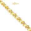 MASDORA 916 Gold Bracelet Rantai Tangan Emas ~ Duotone Double Sided Sincero (EMAS 916/22K)