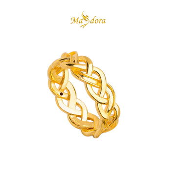 MASDORA 916 Gold Ring Rings Cincin Emas ~ HG Golden Braids Rapunzel (EMAS 916/22K)