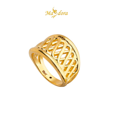 MASDORA 916 Gold Ring Rings Cincin Emas ~ HG Golden Enormous Ornate  (EMAS 916/22K)