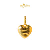 MASDORA 916 Gold Pendant Loket Emas ~ HG Golden Wave Diamond (EMAS 916/22K)