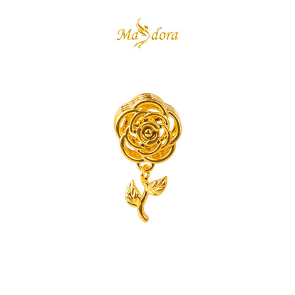 MASDORA 916 Gold Pendant Loket Emas ~ HG Lucky Rose (EMAS 916/22K)