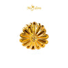 MASDORA 916 Gold Beads Bead Emas ~ HG Golden Plain Dangle Daisy (EMAS 916/22K)