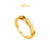 MASDORA 916 Gold Ring Rings Cincin Emas ~ HG Golden Knot Cutting (EMAS 916/22K)