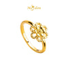 MASDORA 916 Gold Ring Rings Cincin Emas ~ HG Flower On Flower (EMAS 916/22K)