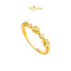 MASDORA 916 Gold Ring Rings Cincin Emas ~ HG Golden Roses Link (EMAS 916/22K)