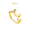 MASDORA 916 Gold Ring Rings Cincin Emas ~ HG Golden Pulse Sway (EMAS 916/22K)