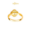 MASDORA 916 Gold Ring Rings Cincin Emas ~ HG Golden Tiny Lucky (EMAS 916/22K)