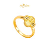 MASDORA 916 Gold Ring Rings Cincin Emas ~ HG Golden Tiny Lucky (EMAS 916/22K)