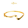 MASDORA 916 Gold Bangle Gelang Tangan Emas ~ Golden Chunky Sway (EMAS 916/22K)