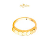 MASDORA 916 Gold Ring Rings Cincin Emas ~ HG Golden Thickened Droplets (EMAS 916/22K)