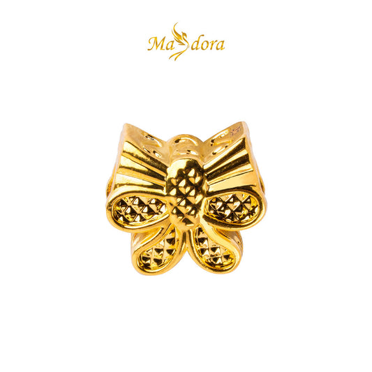 MASDORA 916 Gold Beads Bead Emas ~ HG Fairy Bow (EMAS 916/22K)