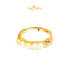 MASDORA 916 Gold Ring Rings Cincin Emas ~ HG Golden Thickened Droplets (EMAS 916/22K)