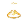 MASDORA 916 Gold Ring Rings Cincin Emas ~ HG Golden Hanker Love (EMAS 916/22K)