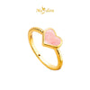 MASDORA 916 Gold Ring Rings Cincin Emas ~ HG 3D Love Rope (Pink) (EMAS 916/22K)