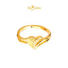 MASDORA 916 Gold Ring Rings Cincin Emas ~ HG Golden Hanker Love (EMAS 916/22K)