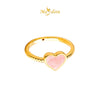 MASDORA 916 Gold Ring Rings Cincin Emas ~ HG 3D Love Rope (Pink) (EMAS 916/22K)