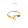 MASDORA 916 Gold Ring Rings Cincin Emas ~ HG Golden Flipped Sway (EMAS 916/22K)