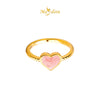 MASDORA 916 Gold Ring Rings Cincin Emas ~ HG 3D Love Rope (Pink) (EMAS 916/22K)