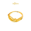 MASDORA 916 Gold Ring Rings Cincin Emas ~ HG Golden Iris Twist (EMAS 916/22K)