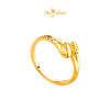 MASDORA 916 Gold Ring Rings Cincin Emas ~ HG Golden Flipped Sway (EMAS 916/22K)