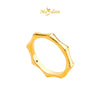 MASDORA 916 Gold Ring Rings Cincin Emas ~ HG Golden Sharp Bamboo (EMAS 916/22K)