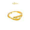 MASDORA 916 Gold Ring Rings Cincin Emas ~ HG Triple Sustained Love (EMAS 916/22K)