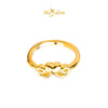MASDORA 916 Gold Ring Rings Cincin Emas ~ HG Golden Evoke Love (EMAS 916/22K)