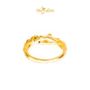 MASDORA 916 Gold Ring Rings Cincin Emas ~ HG Golden Infinity Flora (EMAS 916/22K)