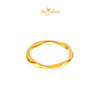 MASDORA 916 Gold Ring Rings Cincin Emas ~ HG New Golden Swirl (EMAS 916/22K)