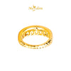 MASDORA 916 Gold Ring Rings Cincin Emas ~ HG Golden Lined Coco (EMAS 916/22K)