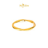 MASDORA 916 Gold Ring Rings Cincin Emas ~ HG New Golden Swirl (EMAS 916/22K)
