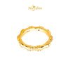 MASDORA 916 Gold Ring Rings Cincin Emas ~ HG Golden Bamboo Cutting (EMAS 916/22K)