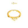 MASDORA 916 Gold Ring Rings Cincin Emas ~ HG Golden V Hearts (EMAS 916/22K)