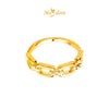 MASDORA 916 Gold Ring Rings Cincin Emas ~ HG Golden Half Paperclip (EMAS 916/22K)