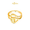 MASDORA 916 Gold Ring Rings Cincin Emas ~ HG Golden Enormous Calendula (EMAS 916/22K)