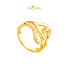 MASDORA 916 Gold Ring Rings Cincin Emas ~ HG Golden Enormous Calendula (EMAS 916/22K)