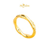 MASDORA 916 Gold Ring Rings Cincin Emas ~ HG Golden Rounded Mobius (EMAS 916/22K)