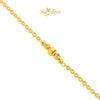 MASDORA 916 Gold Bracelet Rantai Tangan Emas ~ Shining Sauh Flower Cutting Balls (EMAS 916/22K)