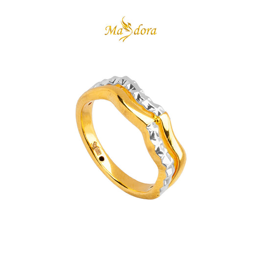 MASDORA 916 Gold Ring Rings Cincin Emas ~ HG Tied Cutting  (EMAS 916/22K)