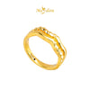 MASDORA 916 Gold Ring Rings Cincin Emas ~ HG Tied Cutting  (EMAS 916/22K)