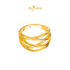 MASDORA 916 Gold Ring Rings Cincin Emas ~ HG Enormous Infinity Fringe (EMAS 916/22K)