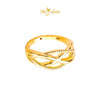 MASDORA 916 Gold Ring Rings Cincin Emas ~ HG New Infinity Fringe (EMAS 916/22K)