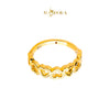 MASDORA 916 Gold Ring Rings Cincin Emas ~ HG Upside Down Sincero (EMAS 916/22K)