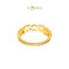 MASDORA 916 Gold Ring Rings Cincin Emas ~ HG Upside Down Sincero (EMAS 916/22K)