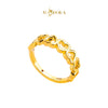 MASDORA 916 Gold Ring Rings Cincin Emas ~ HG Upside Down Sincero (EMAS 916/22K)